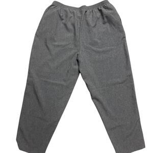 Laura Scott Woman Gray Pull On/Elastic Waist  Dress Pants  Size 22WP